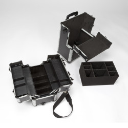 Mallette à outils à roulettes BAGACASE VLM27-CJ ouverte vue sur de face