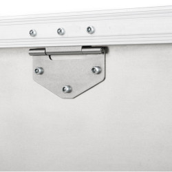 Caisse Aluminium Defender KA44 zoom sur charnières