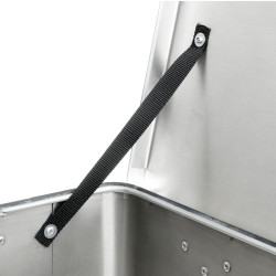 Caisse Aluminium Defender KA44 zoom sur ouverture