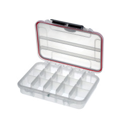 Valise plastique étanche BAGAMAX PNR-002 transparente ouverte