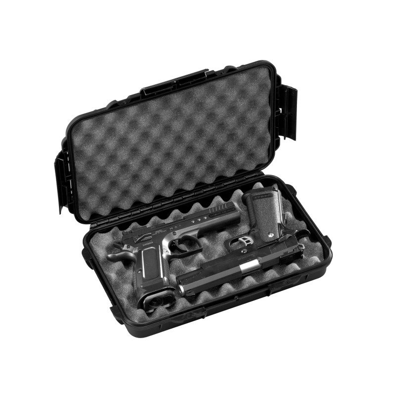 Valise plastique étanche BAGAMAX PNR-003 avec mousse alvéolée et coloris noir