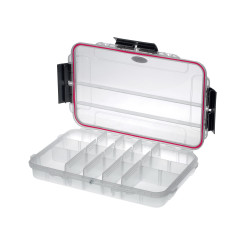 Valise plastique étanche BAGAMAX PNR-003 ouverte et transparente