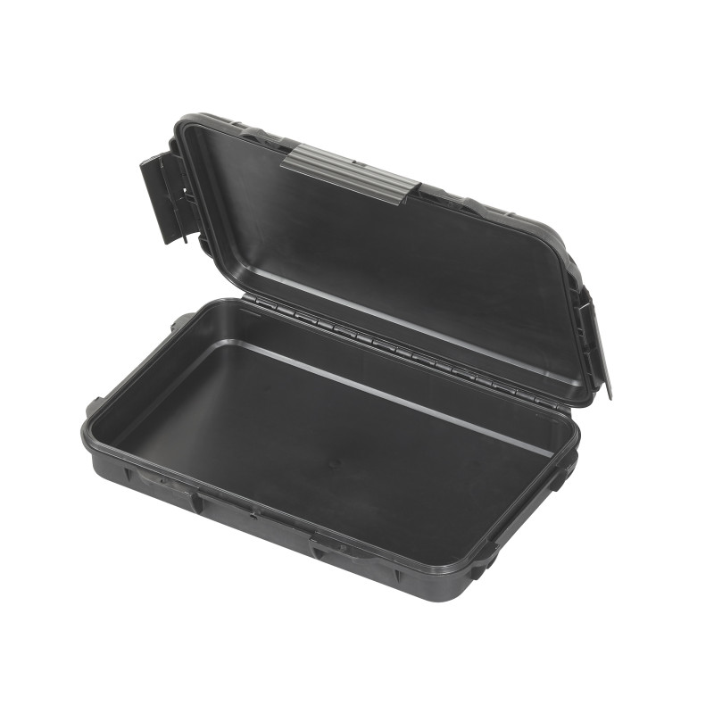 Valise plastique étanche BAGAMAX PNR-003 ouverte et noire