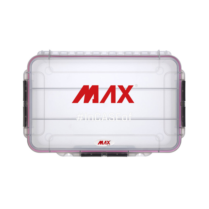 Valise étanche BAGAMAX PNR-004 transparente fermée vue de dessus
