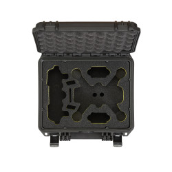 Valise étanche militaire BAGAMAX PNR-235TM105 coloris noir, exemple d'aménagement mousse