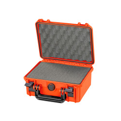 Valise étanche militaire BAGAMAX PNR-235TM105 coloris orange avec mousse prédécoupée