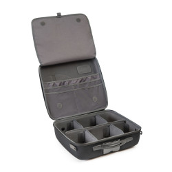 Valise souple BAGASHELL 340 avec séparateurs vue de profil déplié