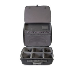 Valise souple BAGASHELL 340 avec séparateurs vue de face déplié