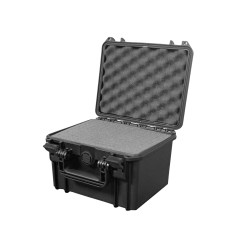 Valise étanche militaire BAGAMAX PNR-235TM155 coloris noir avec mousse prédécoupée
