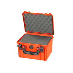 Valise étanche militaire BAGAMAX PNR-235TM155 coloris orange avec mousse prédécoupée