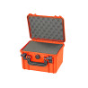 Valise étanche militaire BAGAMAX PNR-235TM155 coloris orange avec mousse prédécoupée