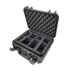 Valise étanche BAGAMAX PNR-300 coloris noir avec diviseurs rembourrés