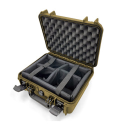 Valise étanche BAGAMAX PNR-300 coloris sahara avec diviseurs rembourrés