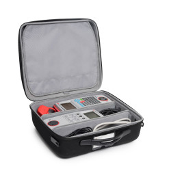 Valise souple BAGASHELL 340 avec séparateurs vue avec produits d'exemple