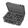 Valise étanche BAGAMAX PNR-430 coloris noir avec diviseurs rembourrés