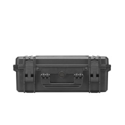 Valise étanche BAGAMAX PNR-430 coloris noir fermée vue de face