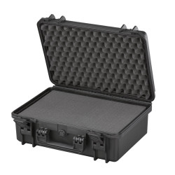 Valise étanche BAGAMAX PNR-430 coloris noir avec mousse prédécoupée
