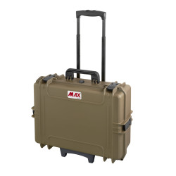 Valise étanche BAGAMAX PNR-505 coloris Sahara avec trolley