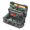 Valise étanche BAGAMAX PNR-520 trolley avec mallette à outils avec chariot exemple d'aménagement