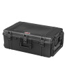 Valise étanche BAGAMAX PNR-750H280 coloris noir et fermée