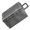 Valise étanche BAGAMAX PNR-820 noir, fermée vue de profil