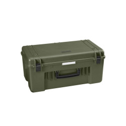 Valise Étanche BAGETANCHE EXPLORER MUB65 coloris vert vue de profil