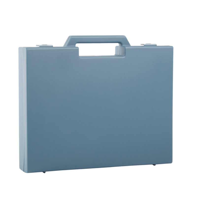 Valise plastique BAGACASE Gaggione Classic R04 coloris bleu gris