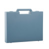 Valise plastique BAGACASE Gaggione Classic R04 coloris bleu gris