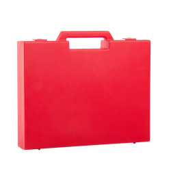 Valise plastique BAGACASE Gaggione Classic R04 coloris rouge