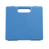 Valise plastique BAGACASE Gaggione Rétro A01 coloris bleu vue de face