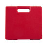 Valise plastique BAGACASE Gaggione Rétro A01 coloris rouge vue de face