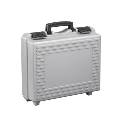 Valise Plastique BAGACASE PNR128VP34 fermoirs noir