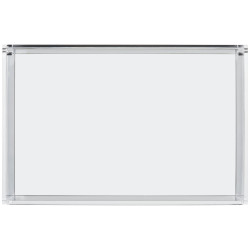 Valise plastique BAGACASE Chic Cristal CR1800 vue de dessus