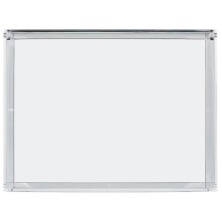 Valise plastique BAGACASE Chic Cristal CR3500 vue de face