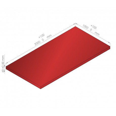 Plaque de mousse de polyéthylène PLASTAZOTE / Référence PER33-60R