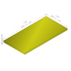 Plaque de mousse de polyéthylène PLASTAZOTE / Référence PER33-60J