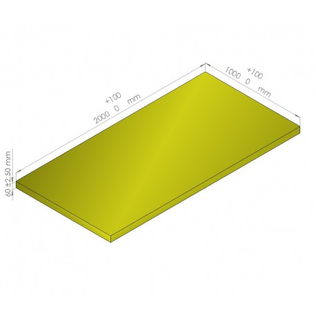 Plaque de mousse de polyéthylène PLASTAZOTE / Référence PER33-60J