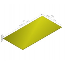 Plaque de mousse de polyéthylène PLASTAZOTE / Référence PER33-15J