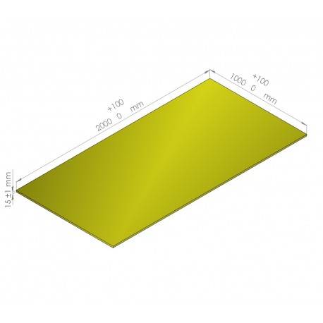 Plaque de mousse de polyéthylène PLASTAZOTE / Référence PER33-15J