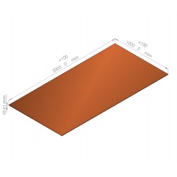 Plaque de mousse de polyéthylène PLASTAZOTE / Référence PER33-10O