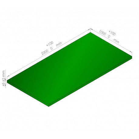 Plaque de mousse de polyéthylène PLASTAZOTE / Référence PER33-45V