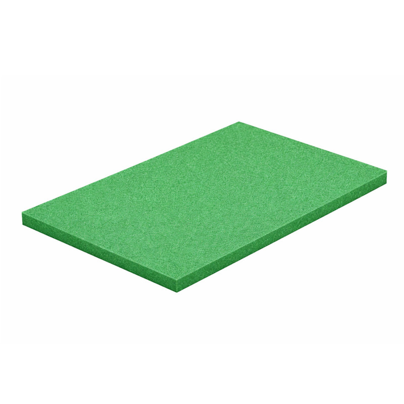 Plaque de mousse de polyéthylène PLASTAZOTE PER33-Vert-030