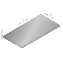 Plaque de mousse de polyéthylène PLASTAZOTE épaisseur 70 mm