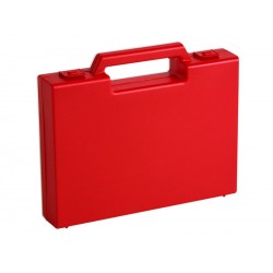 x20 valises plastiques rouges 222x160x39 mm