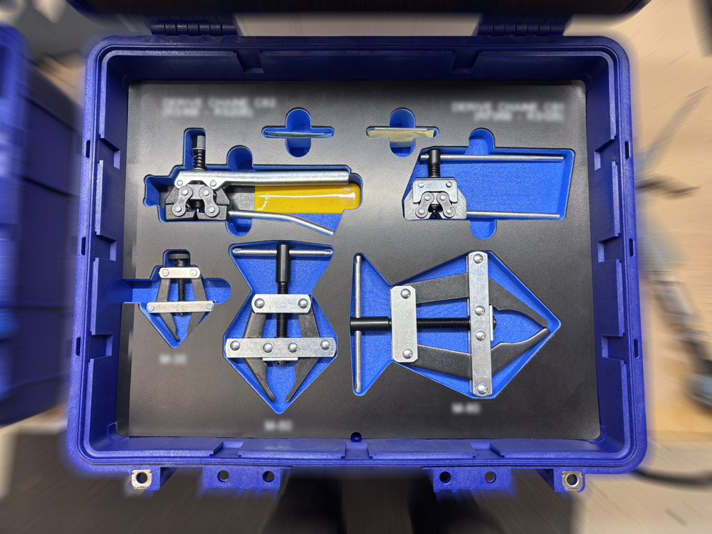 valise technique sur mesure, organisation et gain de temps