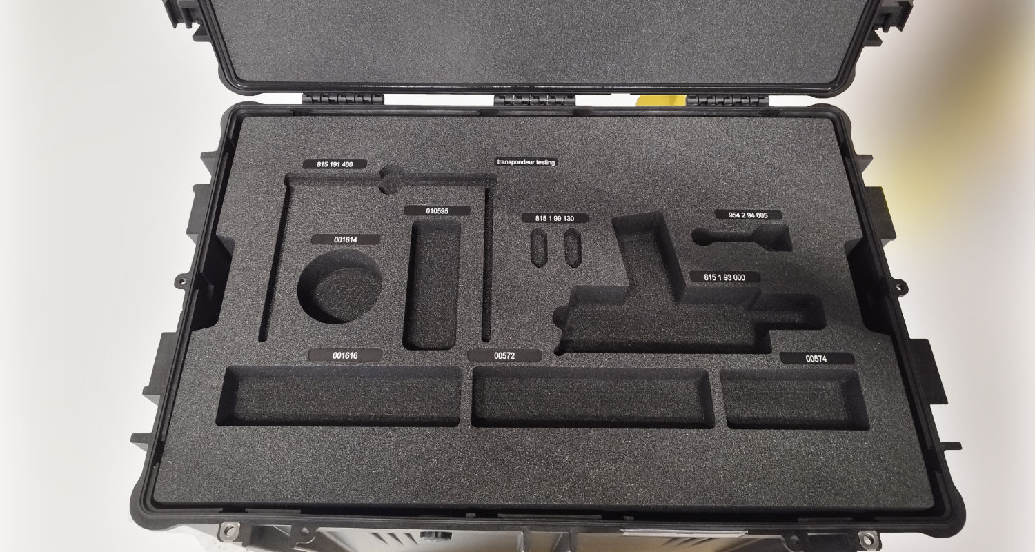 Valise outils sur mesure : un aménagement en mousse usinée pensé pour l’efficacité terrain